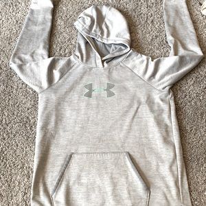 Under Armor sweatshirt blue and teal size large